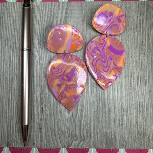 Colorful Abstract Earrings